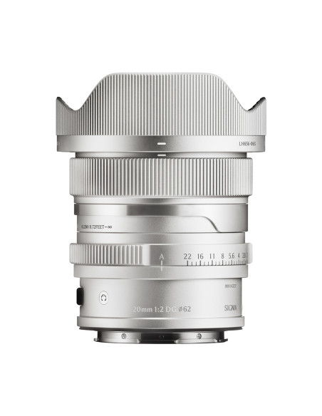 20mm f/2 DG Contemporary L-Mount - Silver i-Series