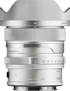 SIGMA AF 20 F2.0 (C) DG I-SERIES FULL FRAME L-MOUNT SILVER 2