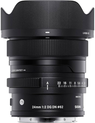 24mm f/2 DG Contemporary L-Mount - Nero i-Series