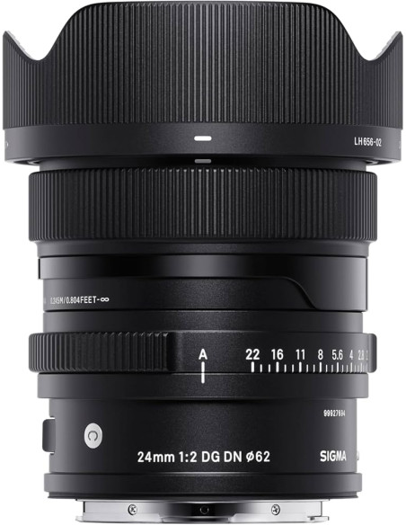 24mm f/2 DG Contemporary L-Mount - Nero i-Series