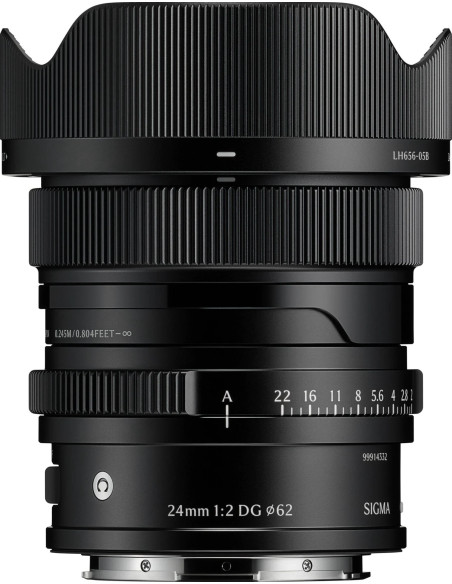 24mm f/2 DG Contemporary L-Mount - Nero i-Series