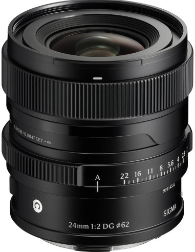 24mm f/2 DG Contemporary L-Mount - Nero i-Series