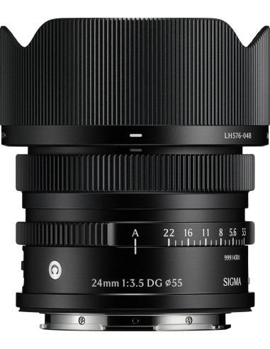 24mm f/3.5 DG Contemporary L-Mount - Nero i-Series