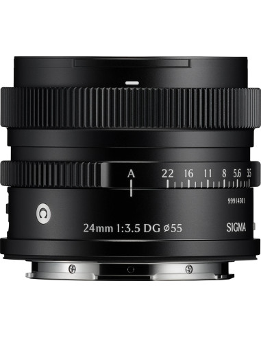 24mm f/3.5 DG Contemporary L-Mount - Nero i-Series