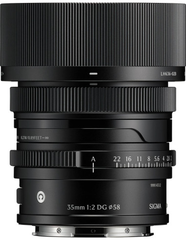 35mm f/2 DG Contemporary L-Mount - Nero i-Series