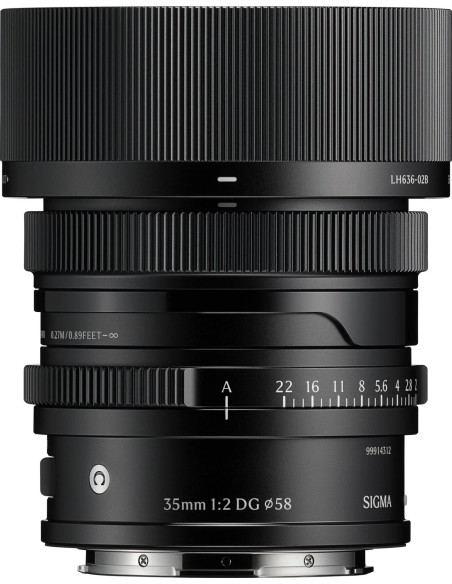 35mm f/2 DG Contemporary L-Mount - Nero i-Series