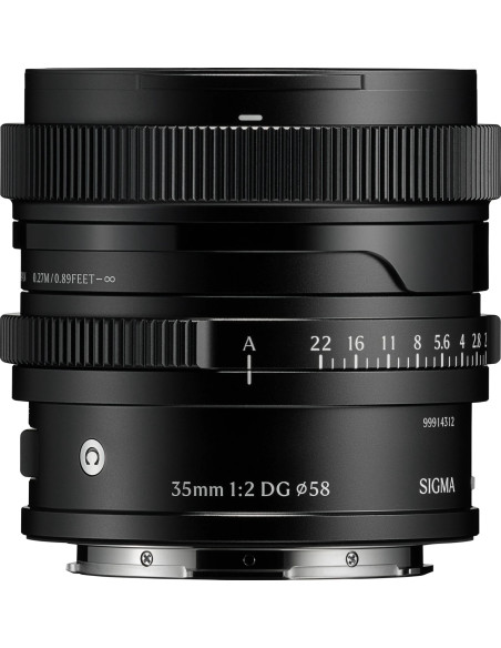 35mm f/2 DG Contemporary L-Mount - Nero i-Series