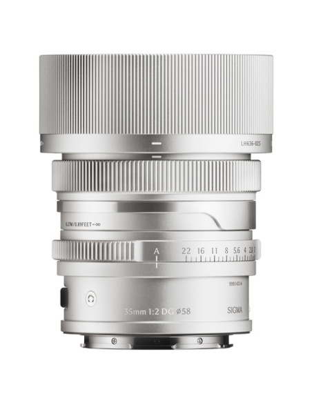 35mm f/2 DG Contemporary L-Mount - Silver i-Series