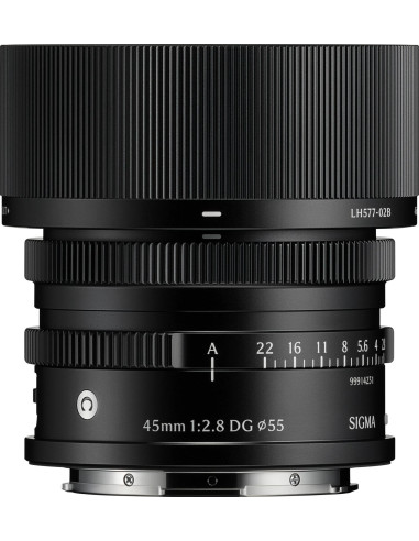 45mm f/2.8 DG Contemporary L-Mount - Nero i-Series