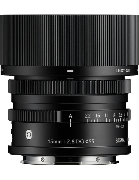 45mm f/2.8 DG Contemporary L-Mount - Nero i-Series