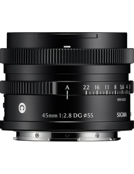 45mm f/2.8 DG Contemporary L-Mount - Nero i-Series