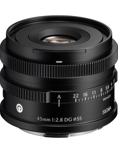 45mm f/2.8 DG Contemporary L-Mount - Nero i-Series
