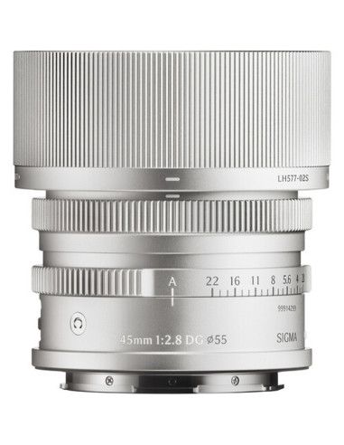 45mm f/2.8 DG Contemporary L-Mount - Silver i-Series