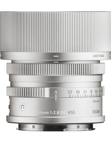 45mm f/2.8 DG Contemporary L-Mount - Silver i-Series