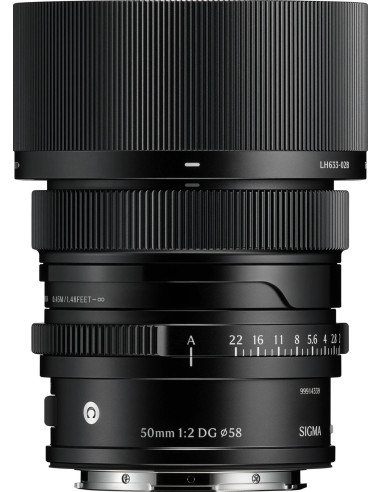 SIGMA AF 50 F/2.0 (C) DG I-SERIES FULL-FRAME L-MOUNT BLACK