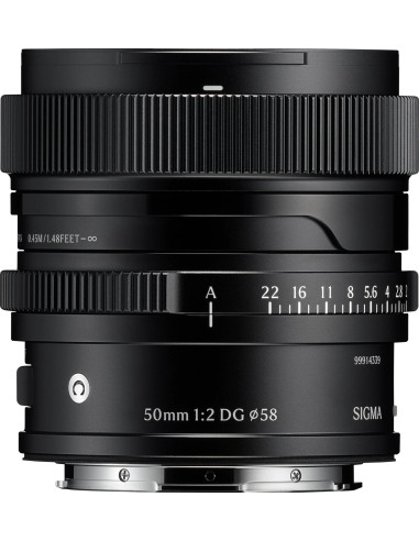 SIGMA AF 50 F/2.0 (C) DG I-SERIES FULL-FRAME L-MOUNT BLACK