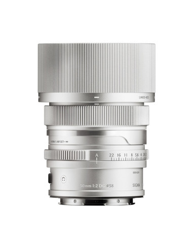 50mm f/2 DG Contemporary L-Mount - Silver i-Series