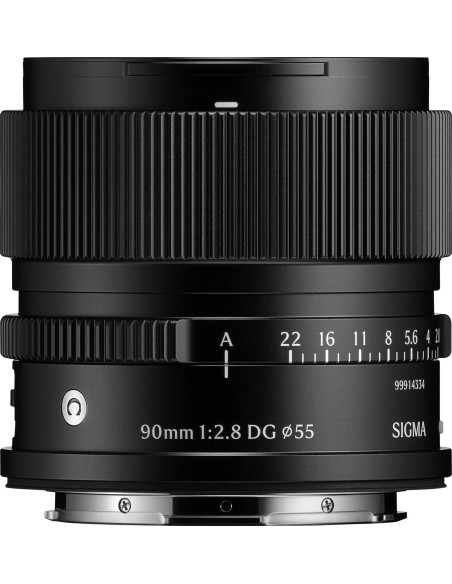 90mm f/2.8 DG Contemporary L-Mount - Nero i-Series