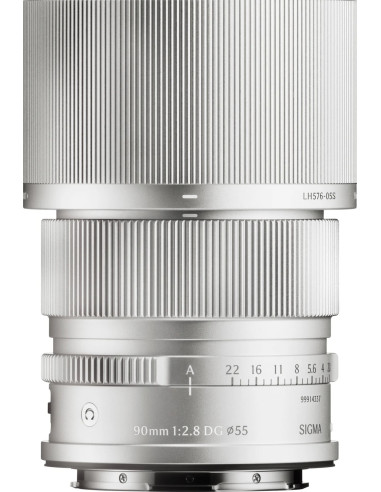 90mm f/2.8 DG Contemporary L-Mount - Silver i-Series