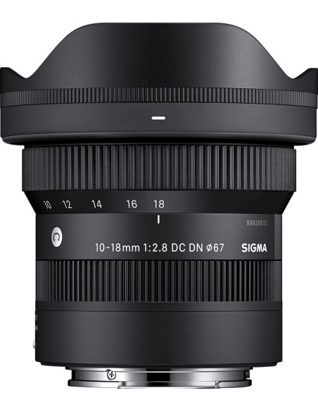 SIGMA AF 10-18 F/2.8 (C) DC DN APS-C SONY E-MOUNT