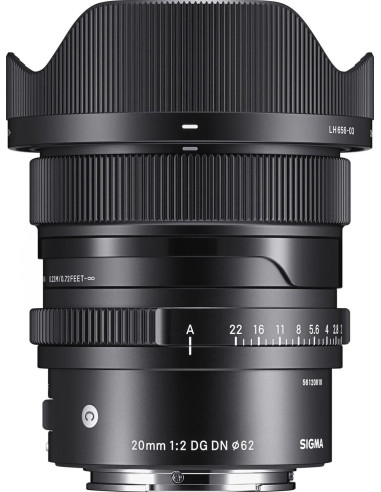 20mm f/2 DG DN Contemporary Sony E-Mount