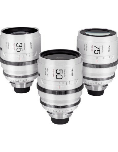 VILTROX 35+50+75MM T2.0 1.33X FULL FRAME ANAMORPHIC LENS SET EPIC SERIES LENSES CON VALIGIA FOR PL MOUNT