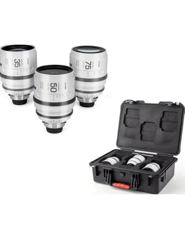 VILTROX 35+50+75MM T2.0 1.33X FULL FRAME ANAMORPHIC LENS SET EPIC SERIES LENSES CON VALIGIA FOR PL MOUNT