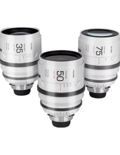 VILTROX 35+50+75MM T2.0 1.33X FULL FRAME ANAMORPHIC LENS SET EPIC SERIES LENSES CON VALIGIA SONY E-MOUNT 2