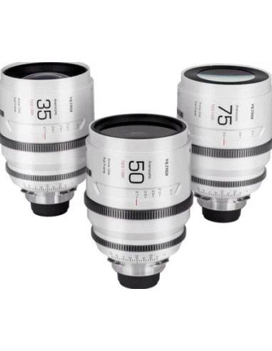 VILTROX 35+50+75MM T2.0 1.33X FULL FRAME ANAMORPHIC LENS SET EPIC SERIES LENSES CON VALIGIA SONY E-MOUNT