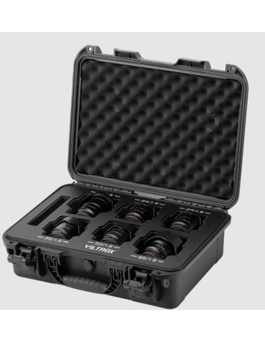 VILTROX AF 16+28+85+24+35+50MM OBIETTIVI FULL FRAME LENS SET PER RONIN CON VALIGIA DL-MOUNT