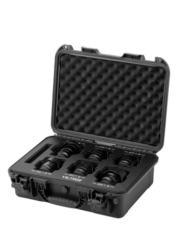 VILTROX AF 16+28+85+24+35+50MM OBIETTIVI FULL FRAME LENS SET PER RONIN CON VALIGIA DL-MOUNT