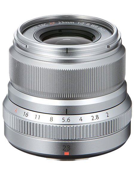FUJI F XF 23 F2,0 R WR XSERIES SILVER