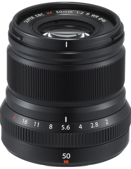 XF 50mm f/2.0 WR R Fujinon Nero
