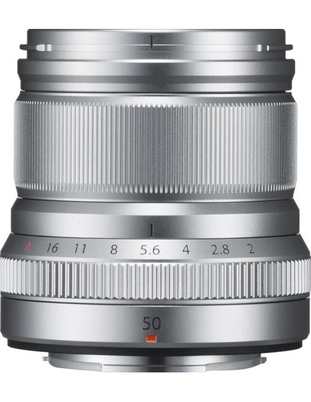 XF 50mm f/2.0 WR R Fujinon Silver
