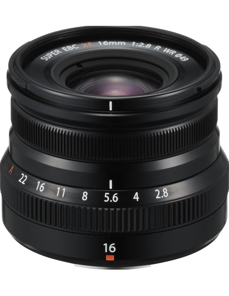 FUJI F XF 16 F2,8 R WR XSERIES BLACK