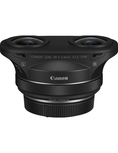 RF-S 3.9mm F3.5 STM DUAL FISHEYE MILC Obiettivo fish-eye ampio Nero
