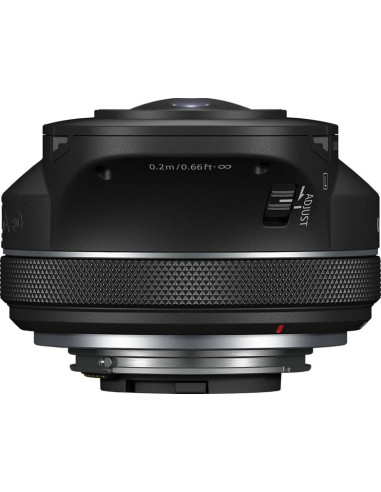 RF-S 3.9mm F3.5 STM DUAL FISHEYE MILC Obiettivo fish-eye ampio Nero