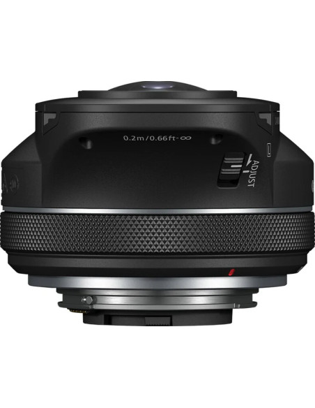 RF-S 3.9mm F3.5 STM DUAL FISHEYE MILC Obiettivo fish-eye ampio Nero