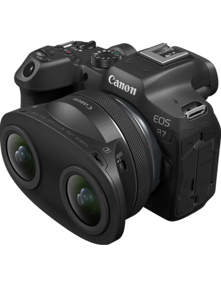 RF-S 3.9mm F3.5 STM DUAL FISHEYE MILC Obiettivo fish-eye ampio Nero