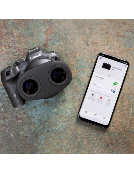 RF-S 3.9mm F3.5 STM DUAL FISHEYE MILC Obiettivo fish-eye ampio Nero