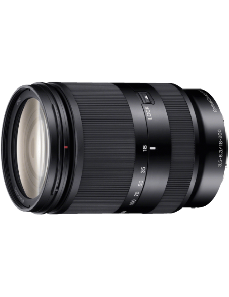 SEL 18-200mm f/3.5-6.3 OSS E-Mount Nero