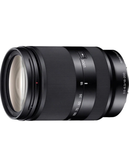 SEL 18-200mm f/3.5-6.3 OSS E-Mount Nero
