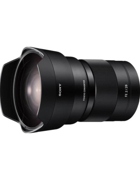 Convertitore Fish Eye Full-Frame per SEL28F20