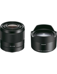SONY KIT SEL 28MM F2,0 + CONV.SEL075UWC E-MOUNT 2