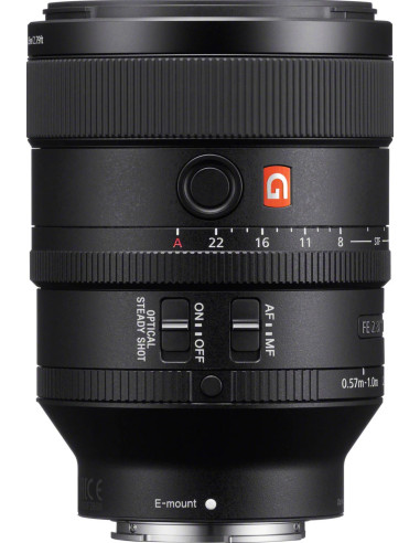 SONY SEL 100 F2,8 FULL-FRAME STF G MASTER FE OSS E-MOUNT NERO