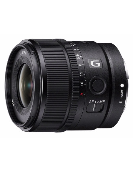 SONY SEL 15 F1,4 G OBIETTIVO GRANDANGOLARE E-MOUNT