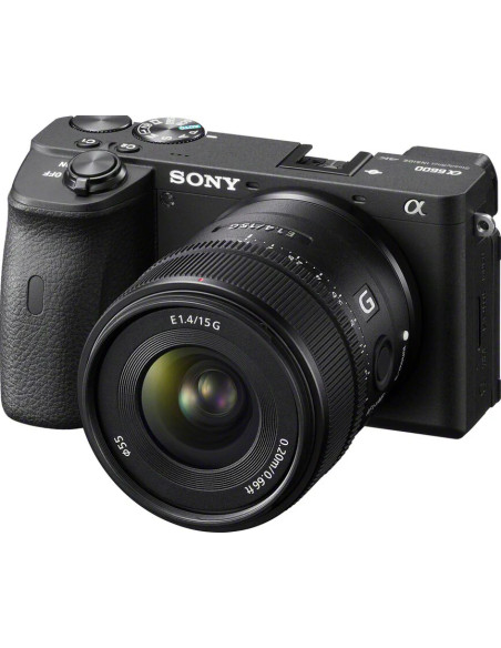 SONY SEL 15 F1,4 G OBIETTIVO GRANDANGOLARE E-MOUNT