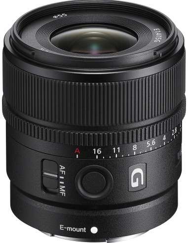 SONY SEL 15 F1,4 G OBIETTIVO GRANDANGOLARE E-MOUNT