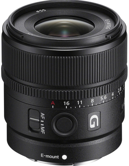 SONY SEL 15 F1,4 G OBIETTIVO GRANDANGOLARE E-MOUNT