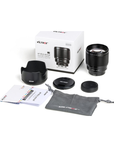 VILTROX OBIETTIVO AF 85MM F/1.8 STM II TELE FF FUJI X-MOUNT